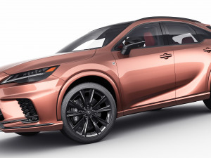 Lexus RX500 F-sport 2023 3D-Modell