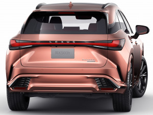 Lexus RX500 F-sport 2023 3D-Modell