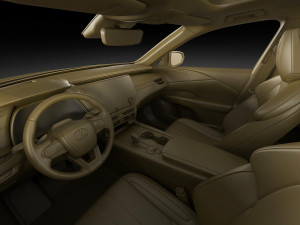 Lexus RX500 F-sport 2023 3D-Modell