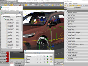Lexus RX500 F-sport 2023 3D-Modell