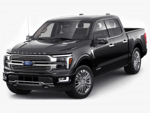 Pick-up F-150 Platina 2024 Modelo 3D