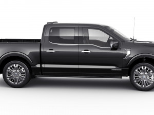 F-150 Pick-up Platinum 2024 3D 모델