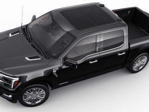 F-150 Pick-up Platinum 2024 3D 모델