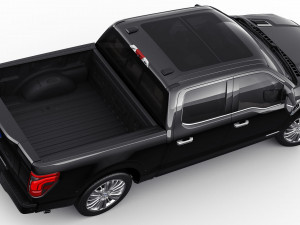 F-150 Pick-up Platinum 2024 3D 모델