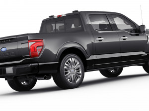 F-150 Pick-up Platinum 2024 3D 모델