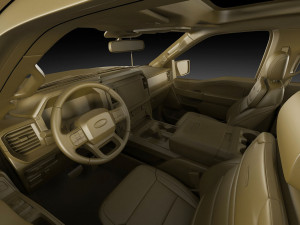 F-150 Pick-up Platinum 2024 3D 모델