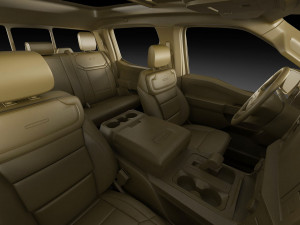 F-150 Pick-up Platinum 2024 3D 모델