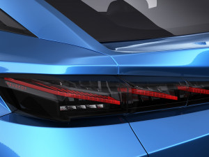Peugeot 408 2023 3D Model