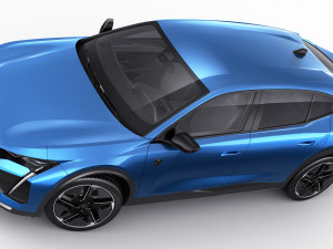 Peugeot 408 2023 3D Model