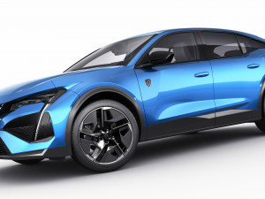 Peugeot 408 2023 3D Model
