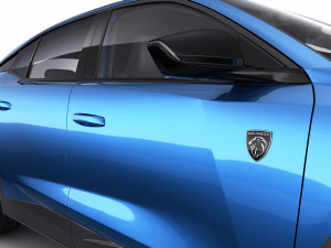 Peugeot 408 2023 3D Model