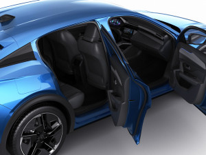 Peugeot 408 2023 3D Model