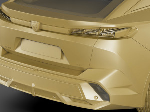 Peugeot 408 2023 3D Model