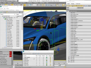 Peugeot 408 2023 3D Model