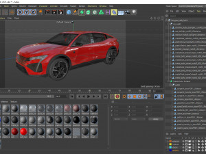 Peugeot 408 2023 3D Model