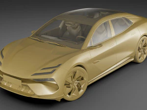 Lotus Emeya 2025 3D Model