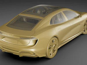 Lotus Emeya 2025 3D Model