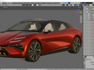 Lotus Emeya 2025 3D Model