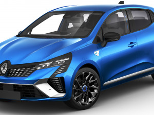 Renault Clio 2024 3D Model