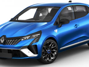 Renault Clio 2024 3D Model