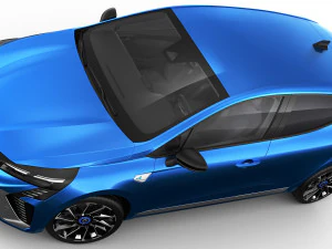 Renault Clio 2024 3D Model