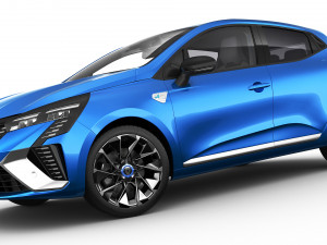 Renault Clio 2024 3D Model