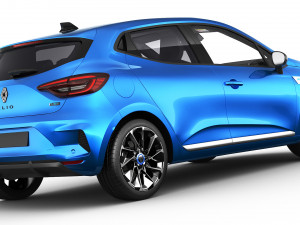 Renault Clio 2024 3D Model