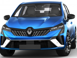 Renault Clio 2024 3D Model