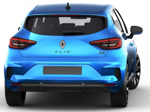 Renault Clio 2024 3D Model