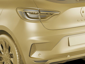 Renault Clio 2024 3D Model
