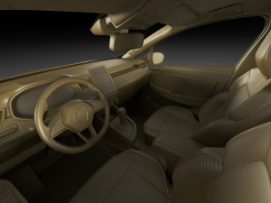 Renault Clio 2024 3D Model