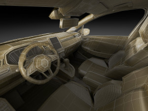Renault Clio 2024 3D Model