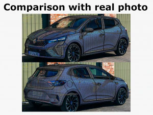 Renault Clio 2024 3D Model