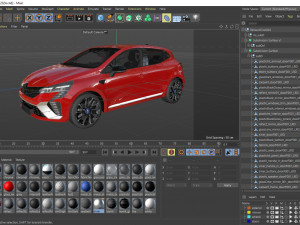 Renault Clio 2024 3D Model