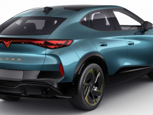 Cupra Tavascan 2024 3D मॉडल