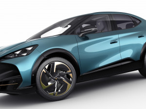 Cupra Tavascan 2024 3D मॉडल