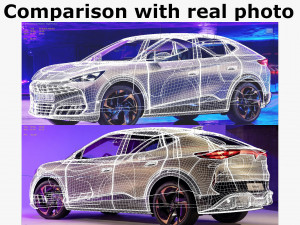 Cupra Tavascan 2024 3D मॉडल