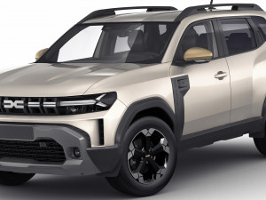 Dacia Duster 2024 3D-Modell