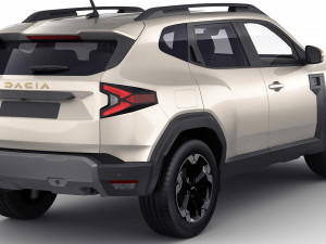 Dacia Duster 2024 3D-Modell