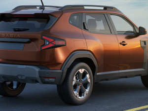 Dacia Duster 2024 3D-Modell