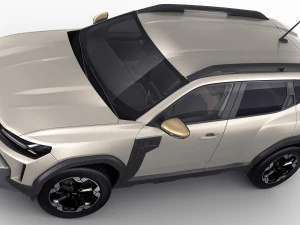 Dacia Duster 2024 3D Model