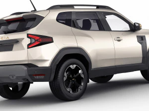 Dacia Duster 2024 3D Model