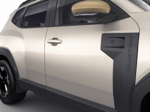 Dacia Duster 2024 3D-Modell