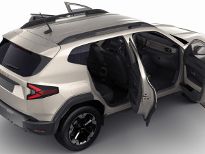 Dacia Duster 2024 3D-Modell