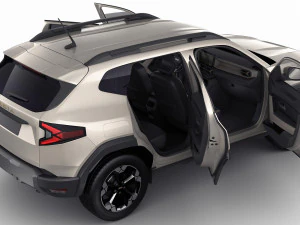 Dacia Duster 2024 3D Model