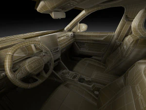 Dacia Duster 2024 3D Model