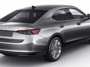 Skoda SuperB 2024 3D Model