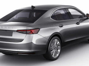 Skoda SuperB 2024 3D Model