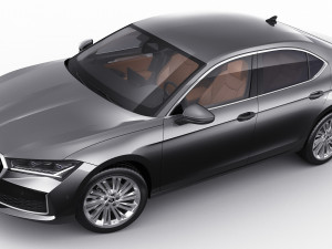 Skoda SuperB 2024 3D Model