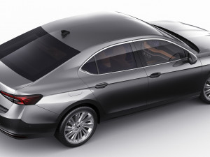 Skoda SuperB 2024 3D Model